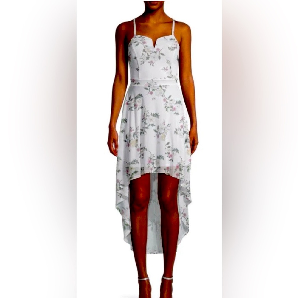 BRAND NEW No Boundaries Juniors' Lace Back Dress Attic White Jrs XXXL 3X